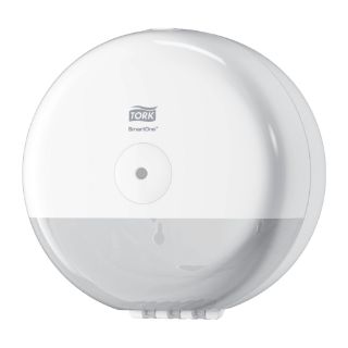 Immagine di TORK DISTRIBUTORE CARTA IGIENICA SMART ONE MINI BIANCO (T9)