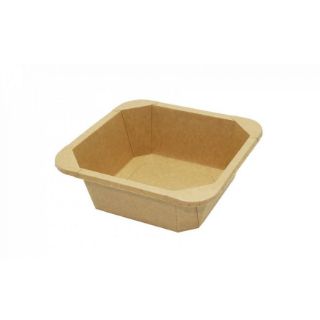 Immagine di INSALATIERA QUADRATA CARTONCINO SQUARE BOWL 1200CC 50PZ